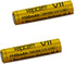 3.7V V11 14650 1100mah 6A Flat top Rechargeable Batteries (Pack of 2)...