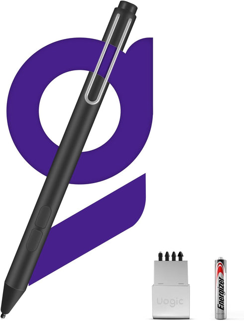 Uogic Pen for Microsoft Surface, 4096 Pressure Sensitivity Palm Rejection Stylus, Compatible with Surface Pro 10/9/8/7/6/5/4/3/X,Surface Go 3/2/1,...