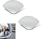 2 PCS Car Side Rearview Mirrors, Frame-less Blind Spot Mirror, Adjustable Wide Angle Mirrors, Self-adhesive Fan Shaped Decoration, Universal for M...