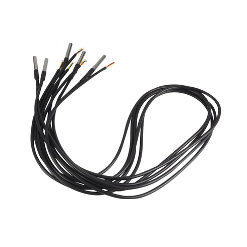 Waterproof DS18B20 Temperature Sensor, Digital Temperature Thermal Cable Temperature Range (-55?~ +125?) Digital Temperature Probe Sensor - 1 Mete...