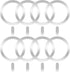 8 Pack Universal Metal Rings Compatible with MagSafe Magnetic Wireless Charger iPhone 15 14 13 Case, Ultra-Thin Adhesive Sticker Rings Car Magnet ...