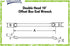 Williams BWM-1315 13 by 15 Millimeter Double Head 10-Degree Offset Box End Wrench...
