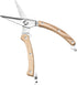 Wooden Garden Pruning Shears, Gardening Scissors Hand Tools, Classic Manual Hand Pruner Wood Clippers for Flower and Plant Trimming, Foldable Stai...