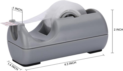 (Eagle Basics Office Desk Tape Dispenser for Office Home School ?Grey?...