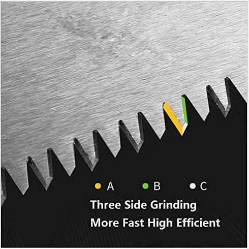 11 Inch Hand Pruning Saw Household Garden Pruning Saw Survial Hand Saw Tool with Saw Blade Enclosure for Garden Trimming Wood Camping Tree Branche...