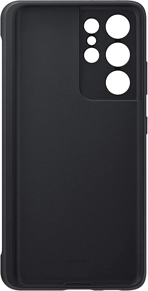 for Galaxy S21 Ultra Case with S Pen Holder, Liquid Silicone Phone Cover with Stylus Slot (S-Pen Not Included) Anti-Fingerprint Military Shockproo...