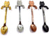 4Ppcs Stainless Steel Cute Mini Cat Spoon for Tea, Coffee, Dessert, Sugar, Ice Cream...