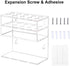HIIMIEI Dry Erase Marker Holder for Whiteboard, Wall Mounted 2-Tier 10-Slot Clear Acrylic Marker Organizer Stand for School Office Home...