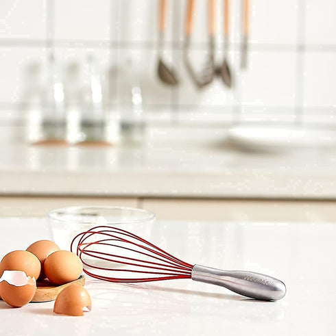 Jillmo Whisk, Good Handles Silicone Whisk 11.5inch...
