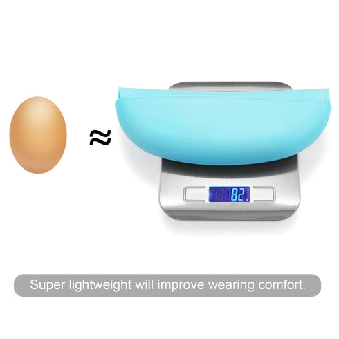 PandaEar 2 Pack Silicone Baby Bibs Super Thin Light Weight for Babies & Toddlers Feeding, Adjustable Silicone Bibs with Food Catcher Pocket, Water...