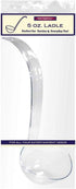 Party Essentials N512 Hard Plastic 5-Ounce Punch Bowl/Serving Ladle, 1-Count, Clear...