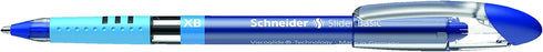 Schneider Slider Basic XB Ballpoint Pen, 10/Pack...