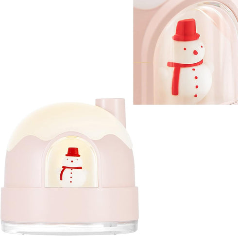Cool Mist Humidifier with Night Light, Quiet Ultrasound Humidifiers for Bedroom AutoShut Off Cute Snowhouse Design Humidifiers for Babies Nursery ...