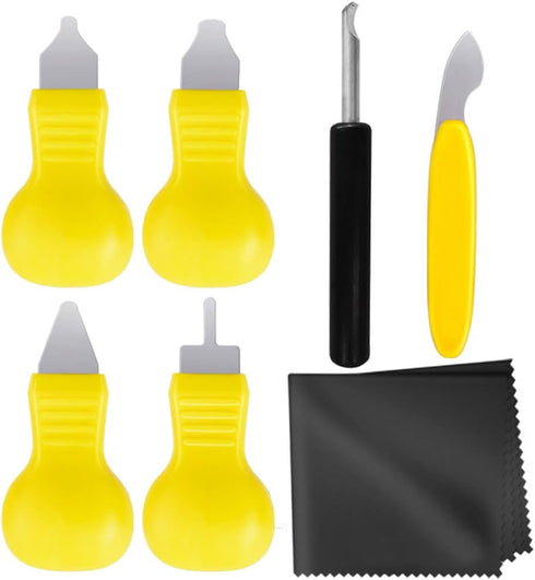 Anezus Watch Battery Replacement Tool Kit with 6 Pcs of Watch Back Remover Tools for Watch Repair...