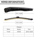 Rear Wiper Arm Blade Nut Set Replacement for Ford EDGE 2015-2023, Rear Wiper Cover Accessories Assembly, Wiper Cap Set for Back Windshield Window,...
