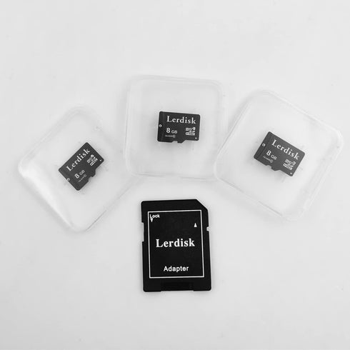 Factory Wholesale Micro SD Card 8GB U1 Pack of 3 in Bulk Micro SDHC with Adapter Produced by Authorized Licencee(8GB)...