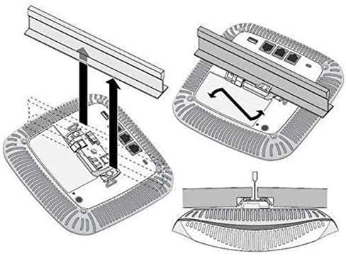 Ceiling-Grid Rail Adapters Compatible/Replacement for HP Aruba Wireless Access Point AP-220-MNT-C2 (JW045A)...