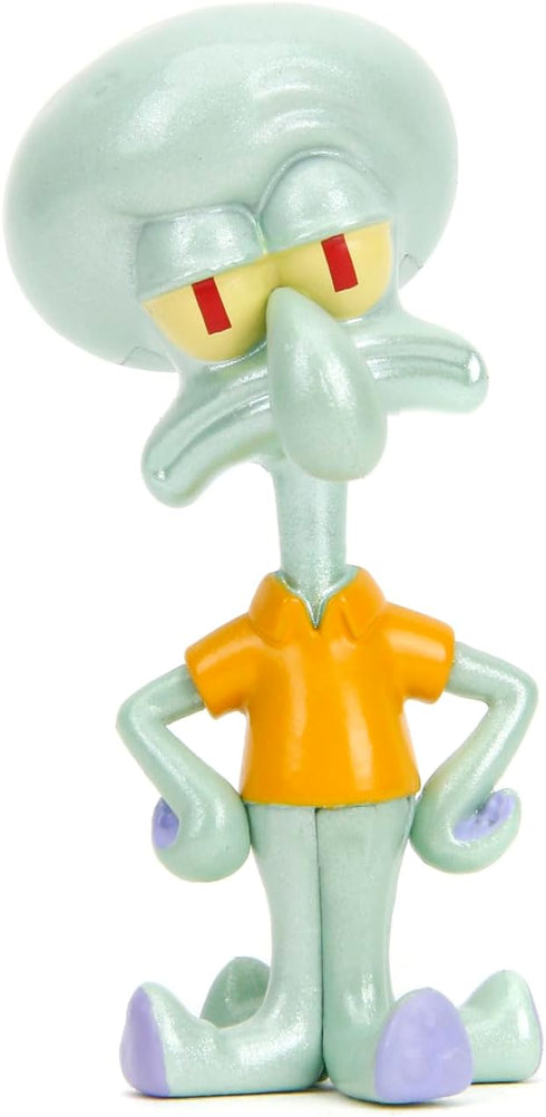 Spongebob Squarepants 2.5" 4-Pack Die-Cast Figures, Toys for Kids and Adults...