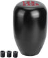 Qiilu Universal Car 6 Speed Manual Gear Shift Lever Knob Stick Head, Shifter Knob(Black)...