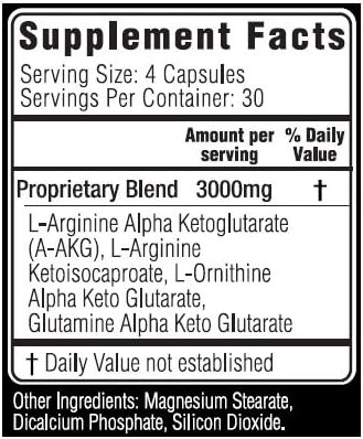 | Nitric Oxide Bodybuilding Supplement – with L-Arginine | Build Muscle Mass – Get Ripped – Boost Performance – Increase Endurance & Stamina – Int...