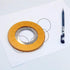 Circle Drawing Maker, Adjustable Rotary Circle Template Measuring & Drawing Ruler, Aluminum Alloy + Stainless Steel Drafting Ruler Measurement Too...