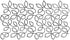 Large Meandering Leaves - Edge to Edge Stencil, Continuous Line Template for Free Motion Quilting, Domestic Machine Quilting, Hand Quilting, Long-...