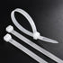 14 Inch Length 75 lbs TENSILE Strength Premium Grade, UV Weather Resistant, Premium Grade - HEAVY DUTY (100 Natural Clear Cable Zip Ties)...