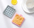2-Pack Silicone Waffle Mold, Muffin Pans Molds, Waffle Maker Baking Tray Mold Bakeware for Waffle Cake Chocolate Craft Candy Soap Baking, Blue&Pin...