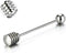 Honey and Syrup Dipper Stick Server Honey Spoon 304 Stainless Steel Wand for Honey Pot Jar Containers-6.3 Inch...