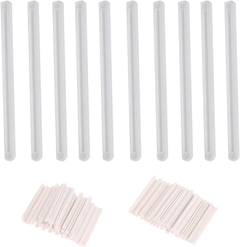 10 Pack Dog Clippers Blade Guide Replacement Spare Parts 35mm Plastic Strip Guides for Andis Oster Wah KM-10 A5 Series Pet Clipper Grooming Kit Tr...