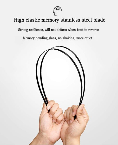 QUALITY 12" Premium All-Seasons Durable Stable And Quiet Rear Windshield Wiper Blades (pack of 1)...