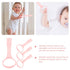 SAFIGLE Cribs 4pcs Baby Pull up Rings Baby Standing Walker Crib Tool Ring Baby Playpen Crib Hook Help Baby Stand Up Walking Training Tool for Newb...
