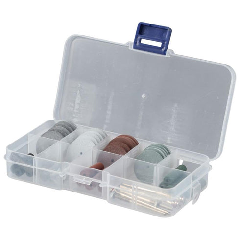 45Pcs Polishing Wheels Kit,Rotary Tool Accessory Set,Polishing Kit for Rotary Tool Accessories, 40Pcs 4 Colors Silicone Rubber Polishing Wheels an...