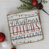 Simply Said, INC Perfect Pallet Petites Christmas Sign - Christmas Calories Don't Count - Funny Christmas Decorations - Small Christmas Gifts - Fu...