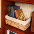 Rectangular Wicker Storage container, Organizer Box,Kingwillow, Art & Craft (Small)...