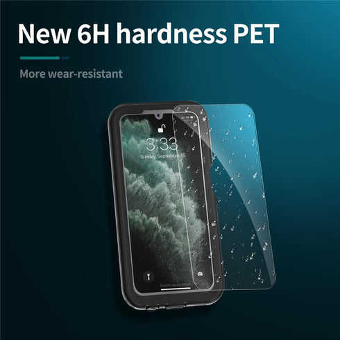 Clear Case for Samsung Galaxy A15 5G Case Waterproof Full Body Protective with Built-in Screen Protector Dustproof Shockproof Underwater Sturdy Ph...