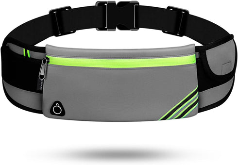 USHAKE Running Belt with Bounce-Free Pouch for iPhone and Samsung Galaxy - Ideal for Running, Walking, Cycling, and Gym Workouts...