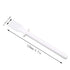 4pcs Glue Spreader 12x1.5cm White Plastic Glue Scraper Glue Smear Sticks Applicators for Leather Glue, White Glue Application...