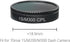 18.9mm HD Polarizer Filter, CPL Filter Suitable for 70mai Model 1S M200 M300 Smart Dash Camera Accessory Anti-Glare Wide Lens (Black)...
