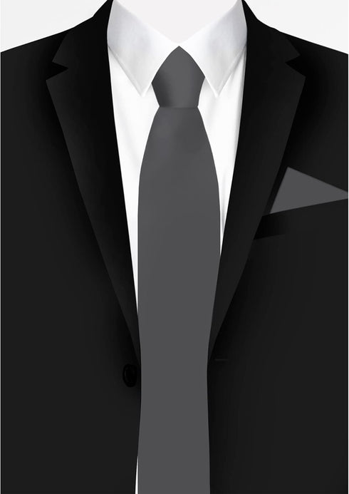 Jacob Alexander Solid Color Men's Regular Tie...
