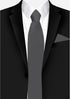Jacob Alexander Solid Color Men's Regular Tie...