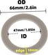3Pcs Blender Gasket Rubber Seal O-Ring CUCB-456-3, Replacement for Cuisinart Blenders SPB-7CH BFP703CH BFP-703CH BFP-703BC BFP-703B Replacement Ru...