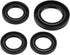 Gy6 Oil Crankshaft Seal,GY6 Oil Seal,4 Pcs Engine Oil Seal Kit Engine Crankshaft Gear Crank Case Oil Seal Rubber for GY6 125cc 150cc 152 157QMJ Hr...
