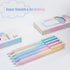Gel Pens, 5Pcs Pens 0.5mm Fine Point Smooth Writing Pen, Quick Dry Black Ink Pens for Journaling Note Taking, Cute Office School Supplies Gifts fo...
