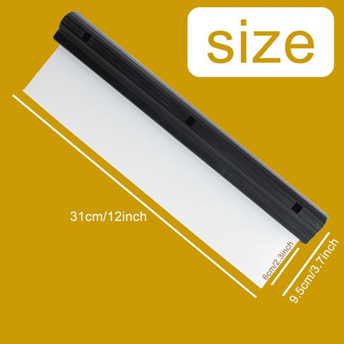 Car Squeegee,12 inch Silicone Squeegee, Automotive Water Wiper for Car Drying,Flexible T-Bar Water Blade for Car,Windshield,Glass,Window,Mirror,Ba...