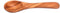 Olive Wood Mustard/Sugar/Salt Spoon, 5'' L...