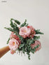 20pcs Faux Eucalyptus Stems Flowers Short Artificial Eucalyptus Greenery Stem Fake Eucuplutis Leaves Branches Decoration for Floral Arrangement We...