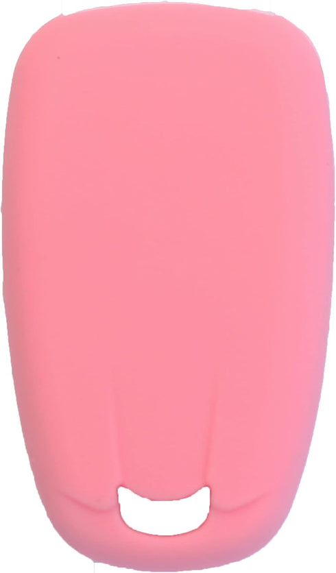 2pcs 4 Button Smart Key Fob Silicone Rubber Case Cover Protector Holder Compatible with Chevy Chevrolet Blazer Bolt Equinox Traverse Trax Trailbla...