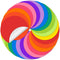 24 Pack Dry Erase Circle Dots, Colorful Whiteboard Desktop Writing Spots for Classroom Tables, Removable Vinyl Stickers Wall Decals for School Tea...