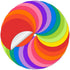 24 Pack Dry Erase Circle Dots, Colorful Whiteboard Desktop Writing Spots for Classroom Tables, Removable Vinyl Stickers Wall Decals for School Tea...
